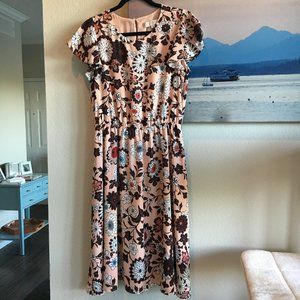 Blush Floral Loft Dress